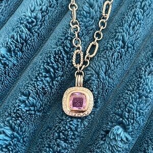 Amethyst necklace 💜💜💜